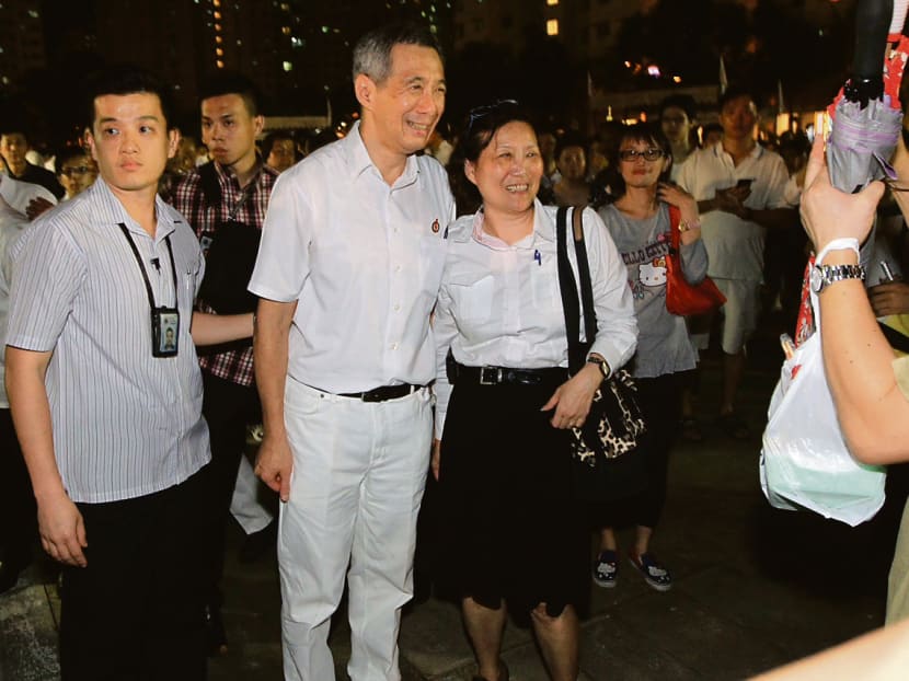 Prime Minister Lee Hsien Loong, People's Action Party rally, Punggol East by-election, Jan 24, 2013