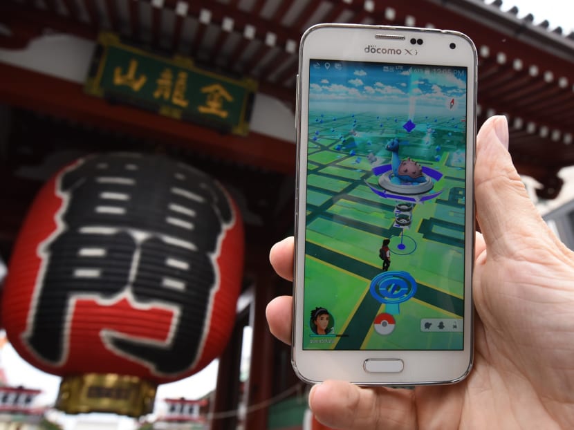 Pokemon Go in Japan. Photo: AFP