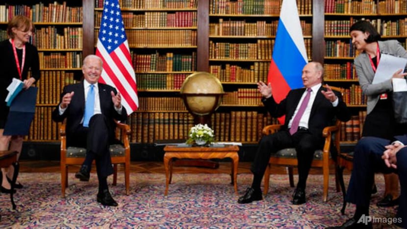 Biden, Putin hail positive talks, but US warns on cyberwar Biden, Putin hail positive talks, but US warns on cyberwar