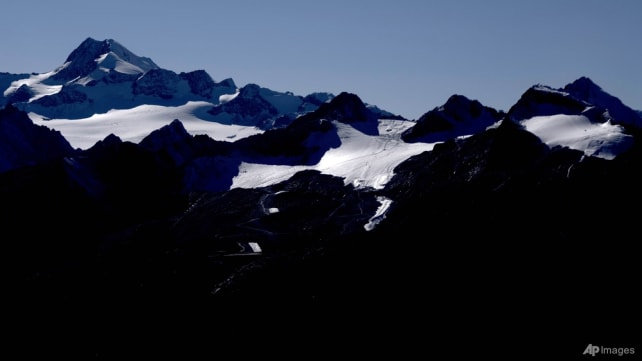 As Alpine glaciers slowly disappear, new landscapes are appearing in their place