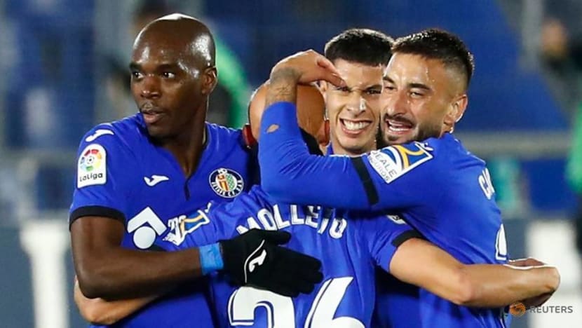 Football: Barca sink to defeat at Getafe Football: Barca sink to defeat at Getafe