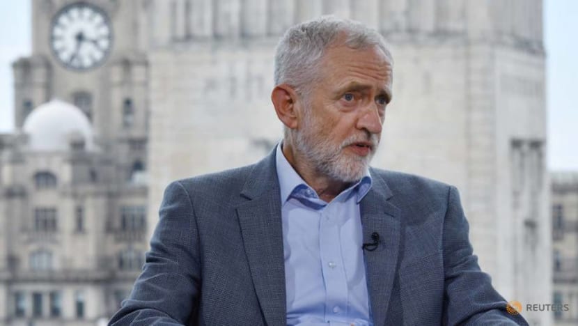 Britain's opposition leader Corbyn calls for election or second Brexit referendum