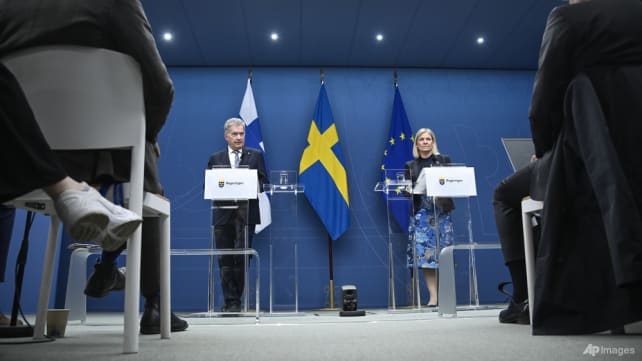 Finland, Sweden submit applications to join NATO