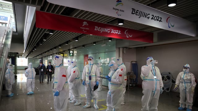 约119名北京东奥会运动员和工作人员 在过去四天确诊