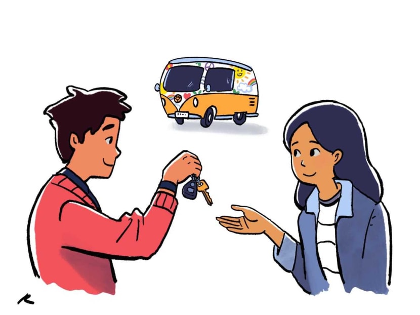 Private car owners can make extra money by renting out their cars any day through the new platform Drive lah, which has been given permission to run a one-year trial. Private car owners can make extra money by renting out their cars any day through the new platform Drive lah, which has been given permission to run a one-year trial.