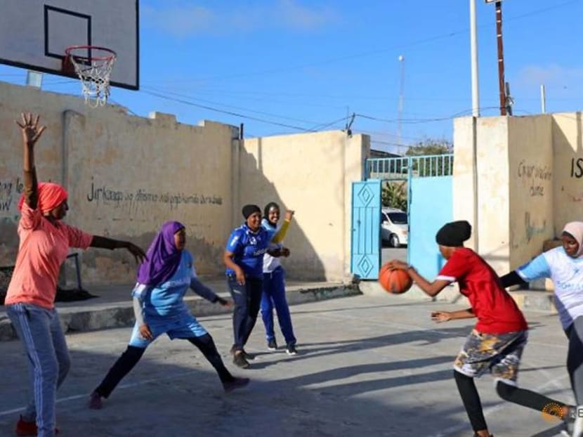 Somali women's basketball team defy prejudice, hostility Somali women's basketball team defy prejudice, hostility