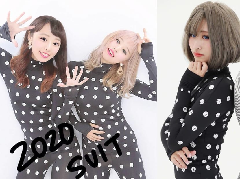 Polka dot bodysuit top
