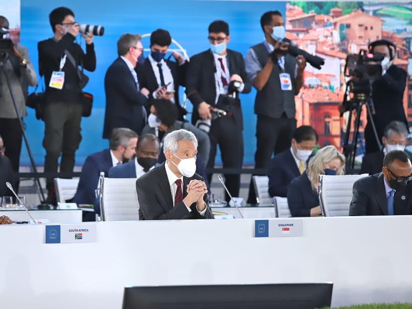 G20 summit: PM Lee calls for faster manufacture and deployment of vaccines, standardised travel protocols G20 summit: PM Lee calls for faster manufacture and deployment of vaccines, standardised travel protocols