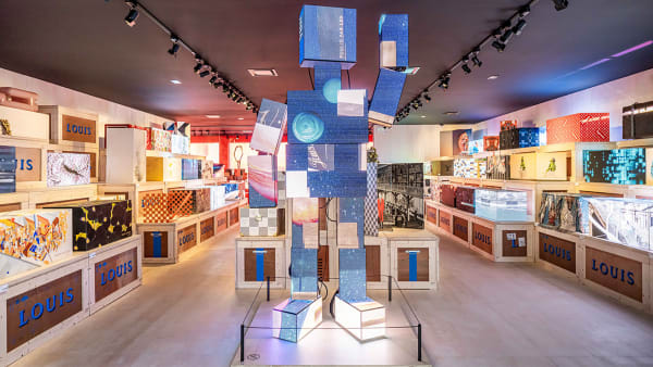 Designers reimagine Louis Vuitton's iconic luggage for 200 Trunks exhibition