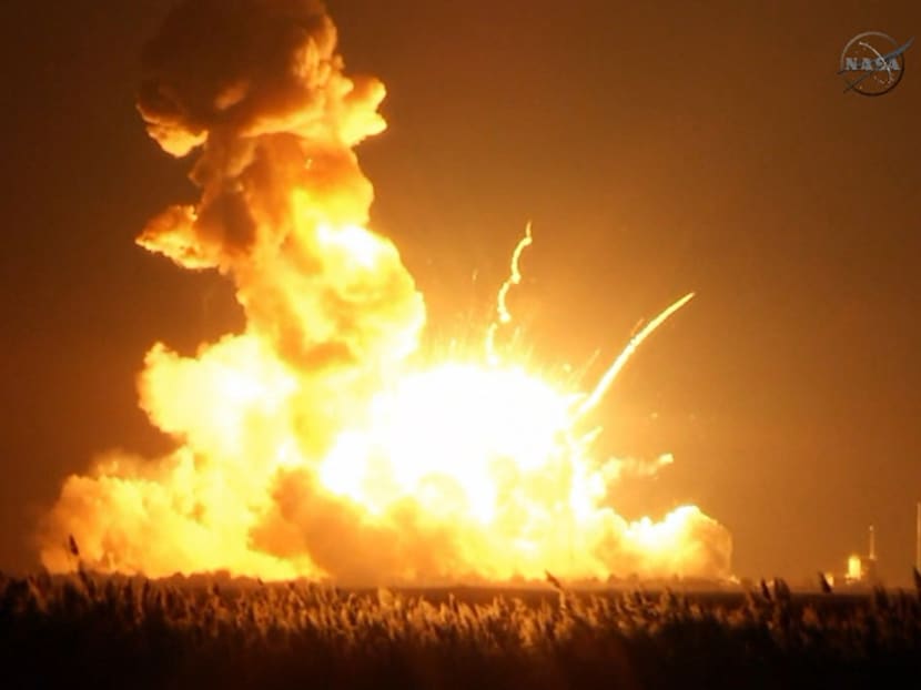 Gallery: Supply rocket headed to International Space Station explodes on launch
