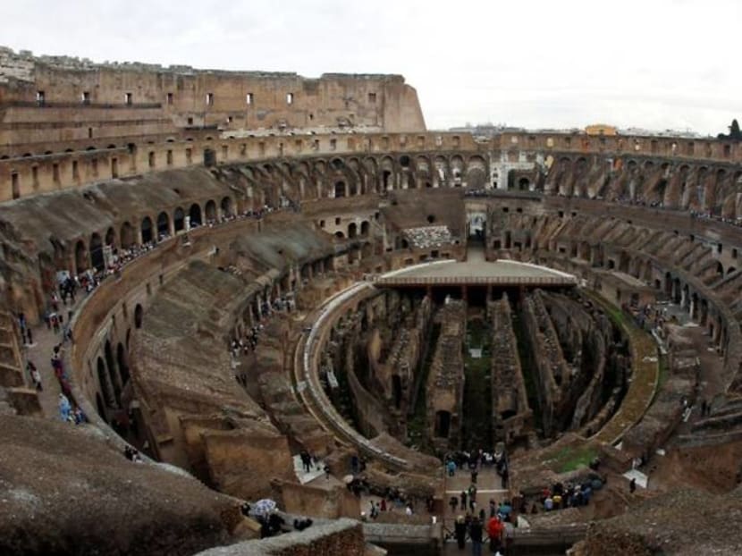 Italy unveils new hi-tech floor design for Colosseum area Italy unveils new hi-tech floor design for Colosseum area
