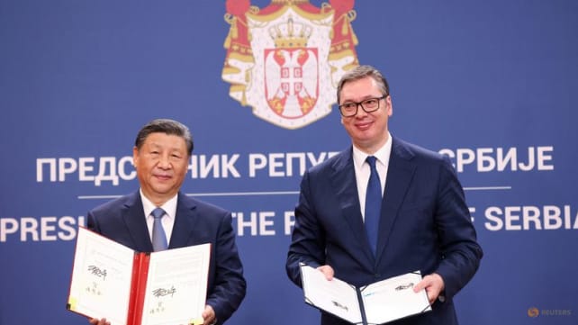 China's Xi welcomed to Serbia with 'respect and love'