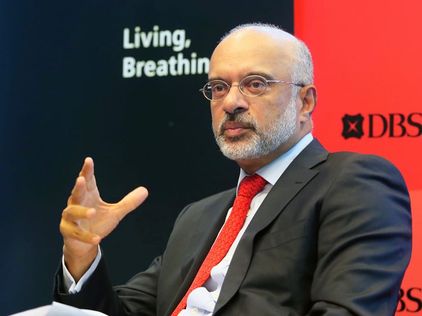 A file photograph of Mr Piyush Gupta, who is DBS group chief executive officer. In January, 2023, he became Singapore Management University's second chairman.