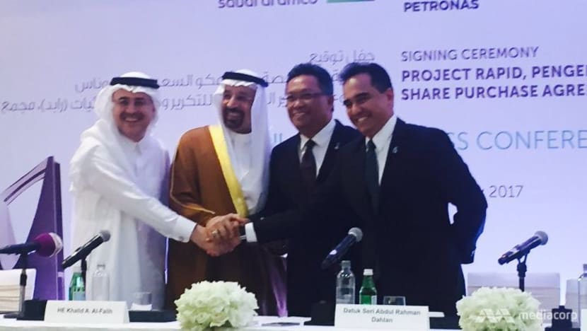 Saudi Aramco akan beli 50% pegangan dalam aset RAPID Petronas