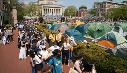Columbia University suspends pro-Palestinian protesters after encampment talks stall