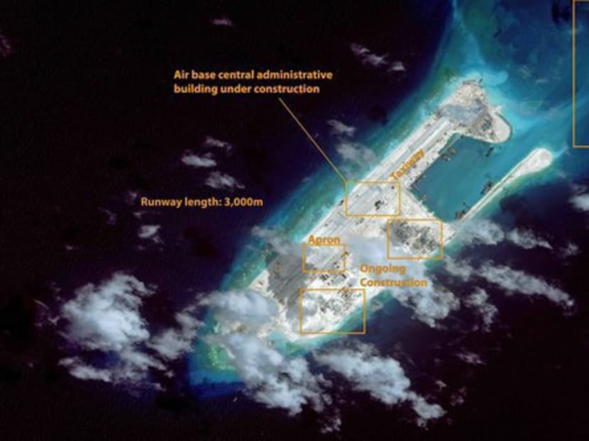 Gallery: China close to finishing airstrip on disputed reef