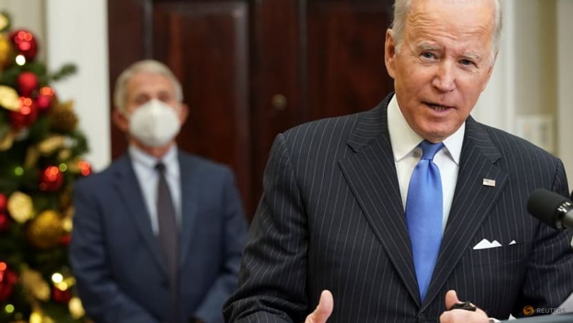 Biden warns against Omicron panic, pledges no new lockdowns
