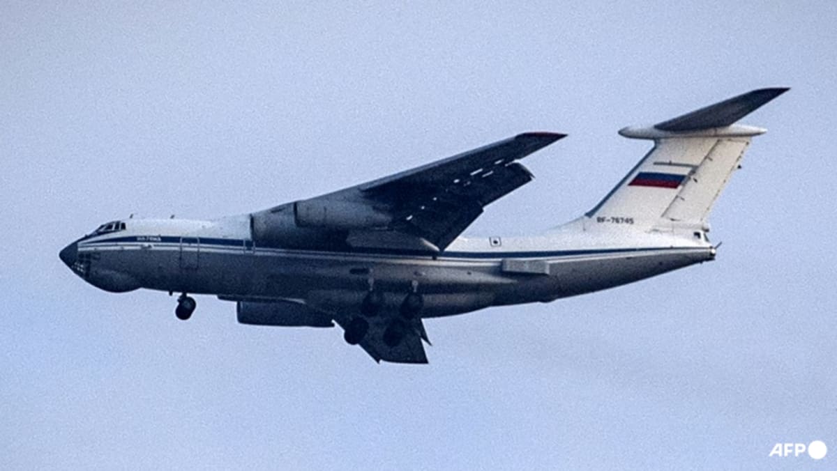 Russia says army cargo plane with 15 on board crashes Russia says army cargo plane with 15 on board crashes