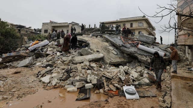 土耳其叙利亚地震死亡人数已逾1万2000人