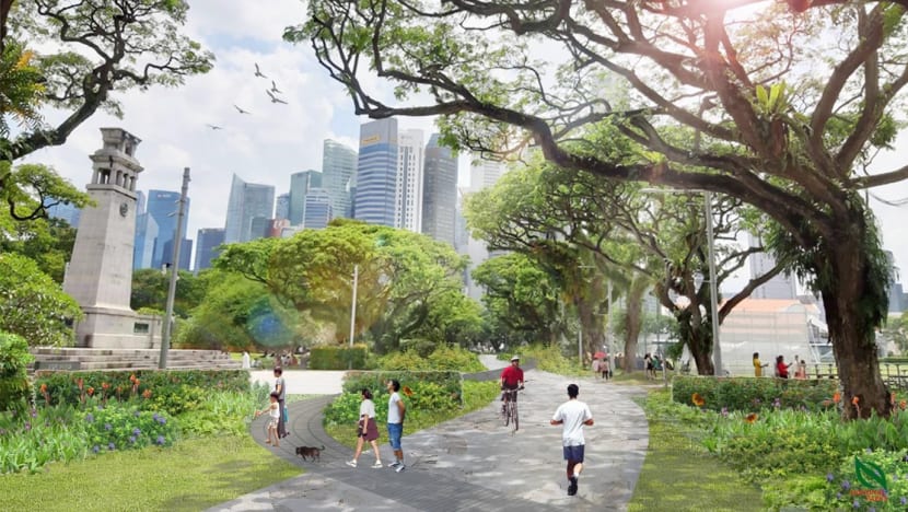 Connaught Drive and Anderson Bridge to be pedestrian-only from end-December Connaught Drive and Anderson Bridge to be pedestrian-only from end-December