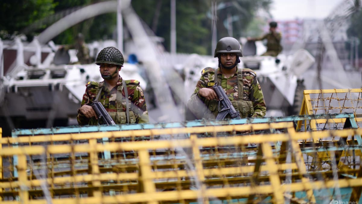 Attackers set fire to Bangladesh party headquarters that backed ousted Hasina Attackers set fire to Bangladesh party headquarters that backed ousted Hasina