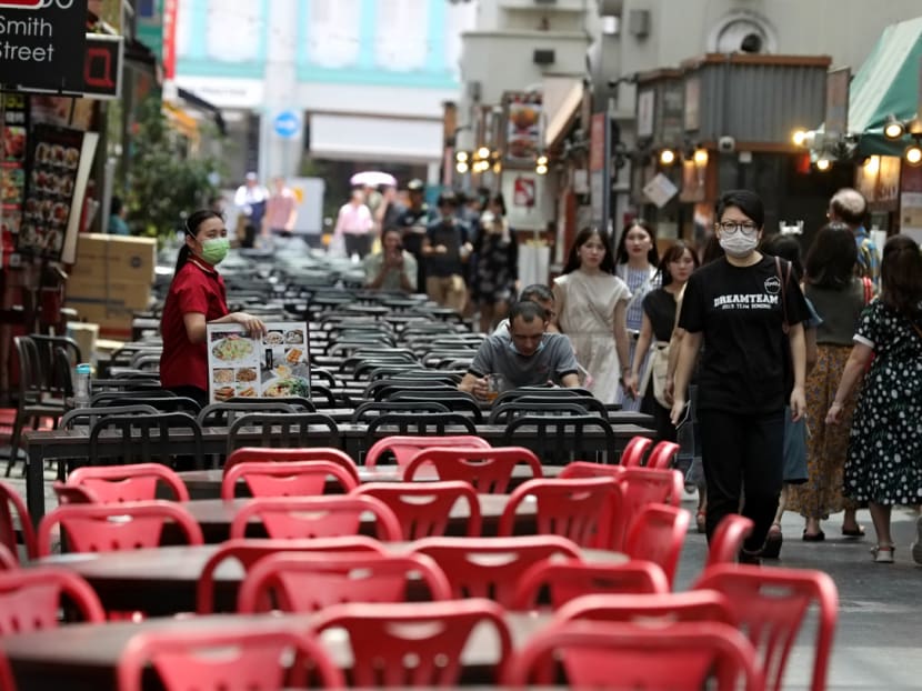 With the nation one month into the Covid-19 crisis, staff and business owners at establishments in Chinatown told TODAY that sales had gone down by 80 per cent.