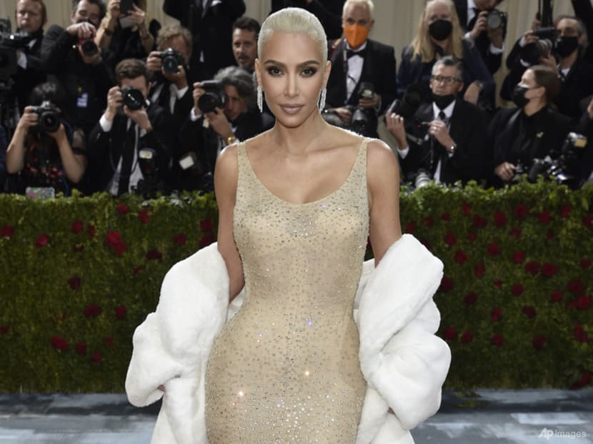 Kim Kardashian wears Marilyn Monroe gown to Met Gala