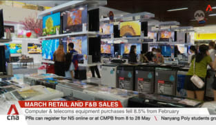 Singapore's March retail sales climb 2.7% on-year