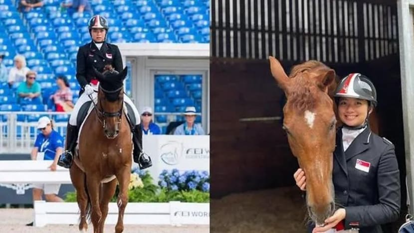 Atlit tunggang kuda S'pura buat penampilan sulung di Olimpik Tokyo 2020