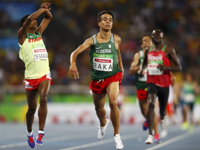 Impaired athletes beat 1,500m Olympic winning time TODAY