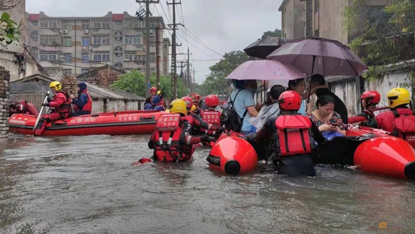 Cities in southwest China flooded after heavy rain