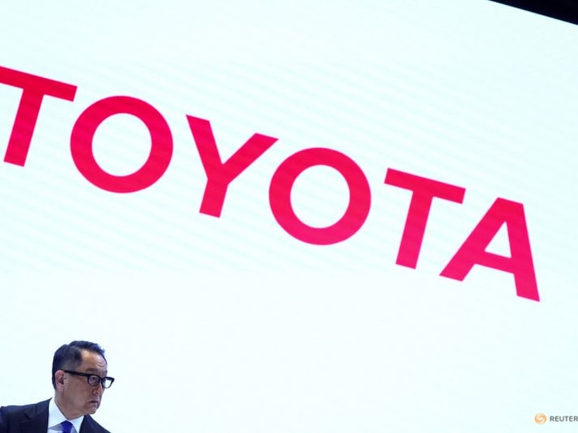 FILE PHOTO: Toyota Motor Corporation President Akio Toyoda attends a press conference over rigging safety tests by its affiliate Daihatsu that affected 88,000 vehicles, in Bangkok, Thailand, May 8, 2023. REUTERS/Athit Perawongmetha