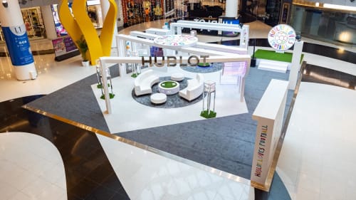 Hublot, the official timekeeper of the FIFA World Cup, has a football pop-up in Singapore