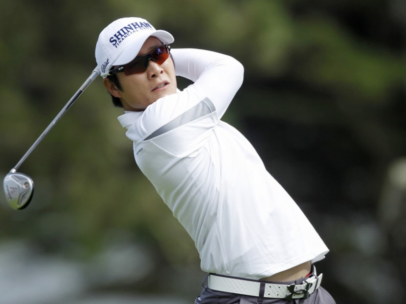 South Korean Kim Kyung-tae, who leads the Japan Golf Tour Order of Merit, will be one of the stars at the SMBC Singapore Open, which runs from Jan 28 to 31. He will be up against some stiff competition. Photo: Reuters