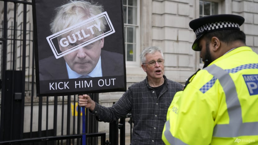 UK's Johnson rejects calls to resign amid 'partygate' fine UK's Johnson rejects calls to resign amid 'partygate' fine