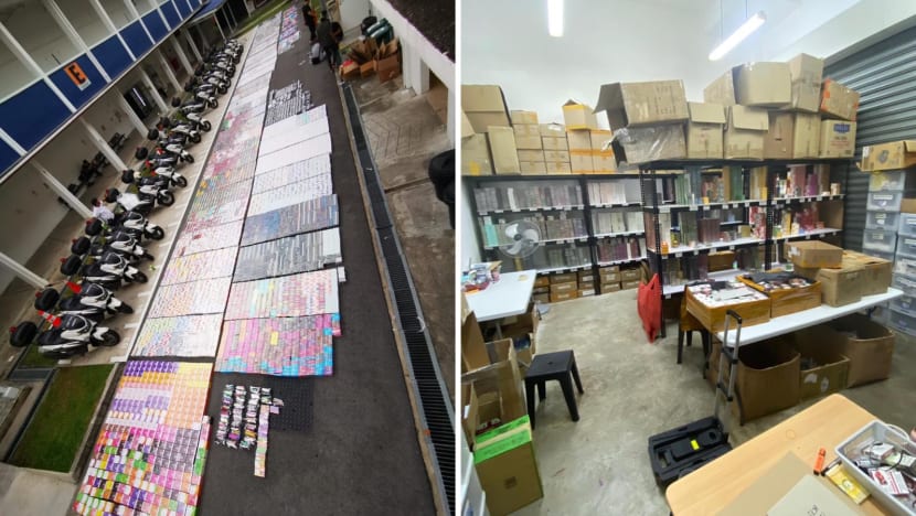 More than S$2 million worth of e-vaporisers and components seized in record haul