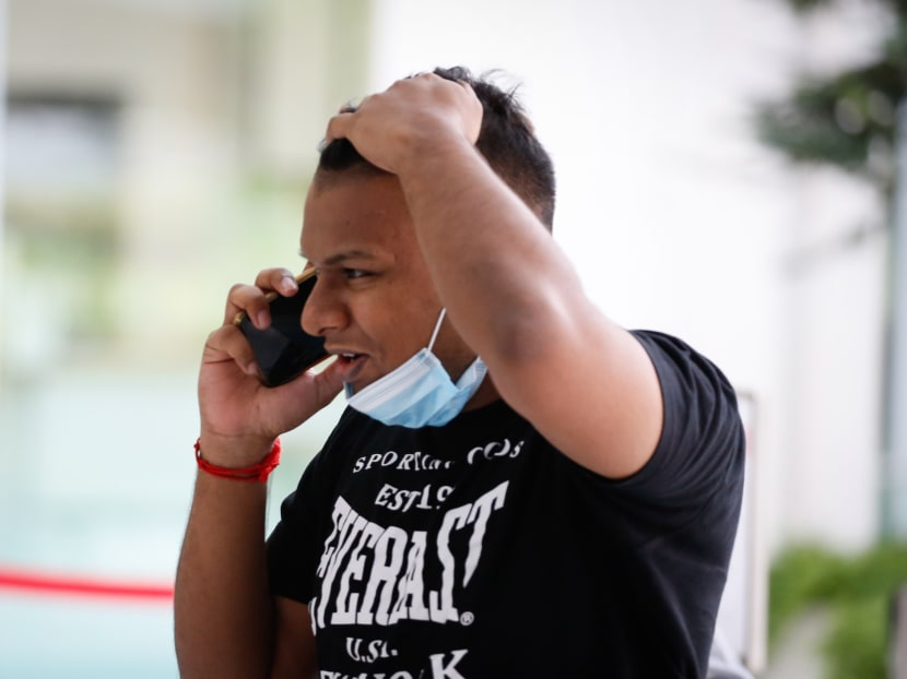 Ravivarthan (pictured) pleaded guilty to one charge each of criminal breach of trust and acquiring the benefits of criminal conduct. Ravivarthan (pictured) pleaded guilty to one charge each of criminal breach of trust and acquiring the benefits of criminal conduct.
