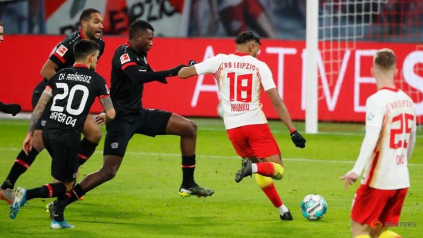 Football: Leipzig tighten hold on second spot with 1-0 over Leverkusen Football: Leipzig tighten hold on second spot with 1-0 over Leverkusen
