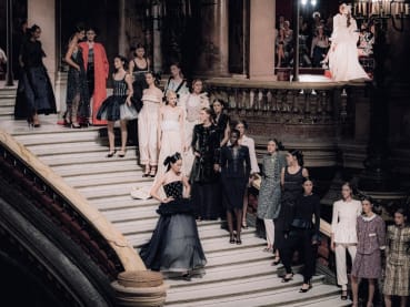 Paris haute couture offers escapism during election fever