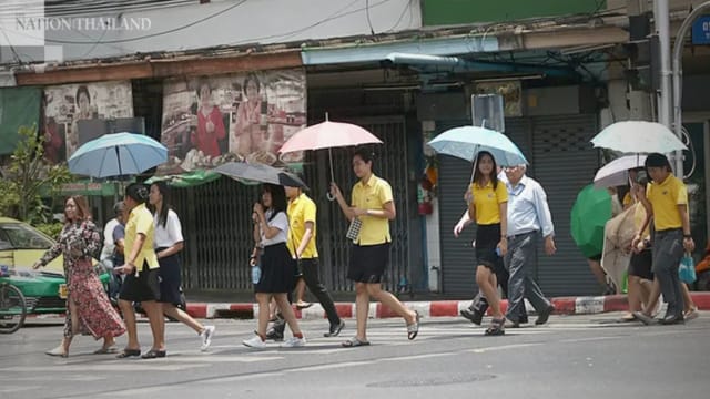 泰国热浪来袭多地热爆 曼谷飙出50.2摄氏度