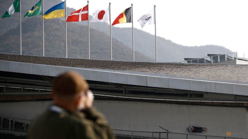 Beijing's new skeleton and bobsleigh venue hosts first test event Beijing's new skeleton and bobsleigh venue hosts first test event