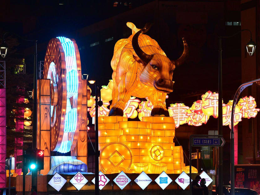 Get a glimpse of the CNY decorations at Chinatown for the Year of the Ox.