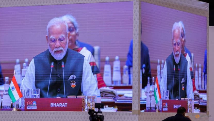 Modi uses 'Bharat' for G20 nameplate, not India, amid name-change row Modi uses 'Bharat' for G20 nameplate, not India, amid name-change row