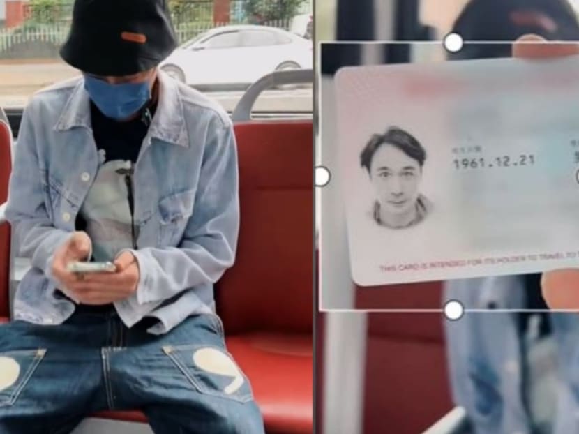 Francis Ng, 60, Flashes IC To Show He's Old Enough To Sit In Reserved Seat On Bus