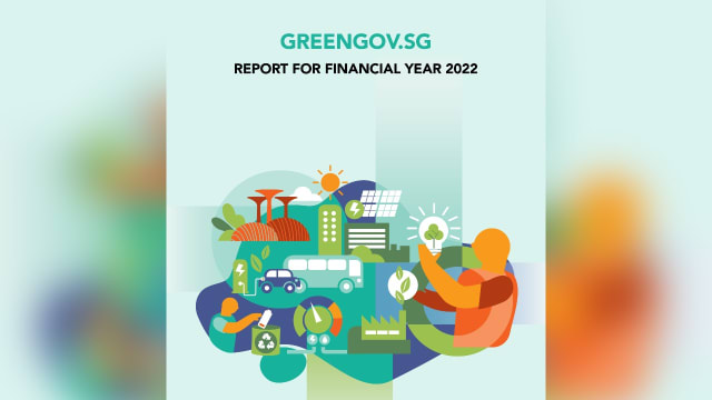 政府发布首份绿色公共服务计划GreenGov.sg报告