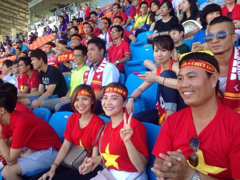 Gallery: SEA Games: Brunei take on Vietnam at Bishan Stadium