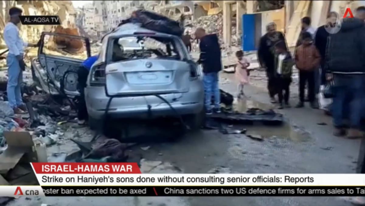 Israel-Hamas war: Hamas leader says no change in truce position after strike kills sons - Vimarsana News