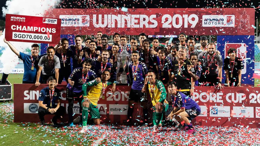 Football: Tampines Rovers win 2019 Singapore Cup in thrilling final