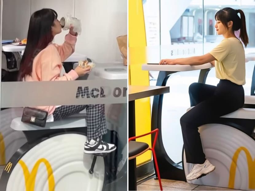 McDonald s China Launches Exercise Bikes For People To Work Off