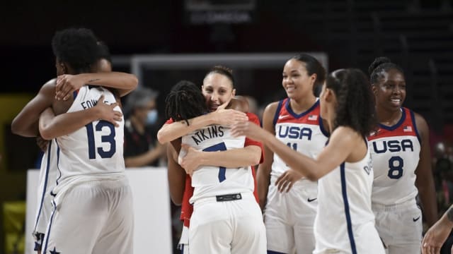 美国女篮七连霸夺第38金 奖牌榜上超越中国